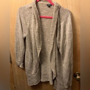 Tan cardigan from torrid size 2